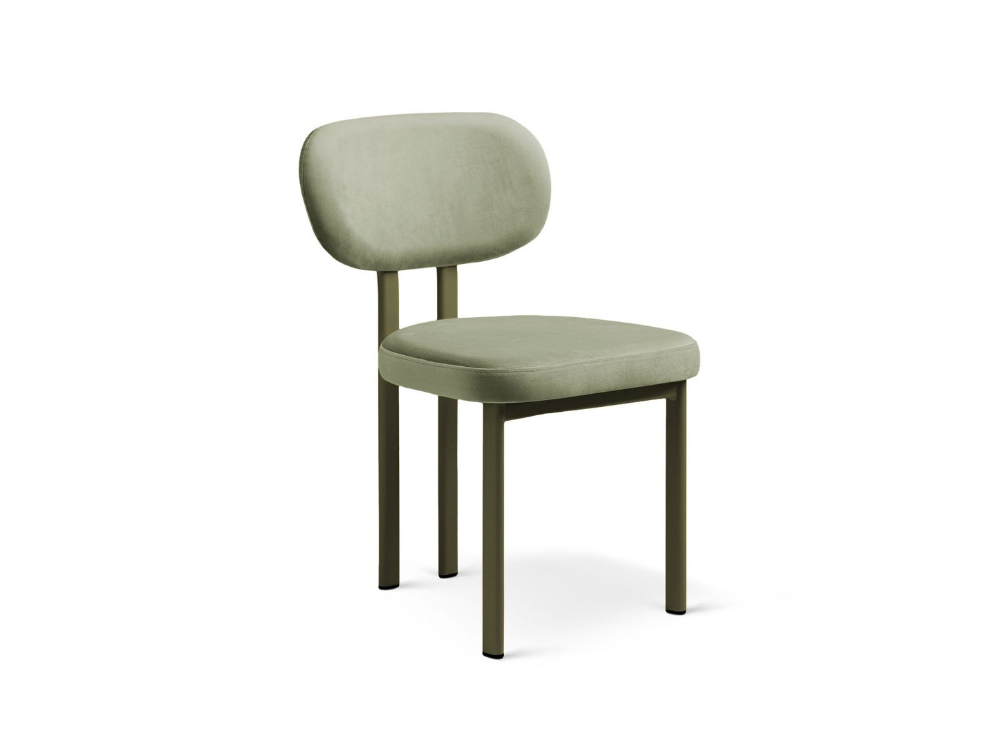 Sam Set of 2 Chairs, 51x52 cm — Green / Olive Green