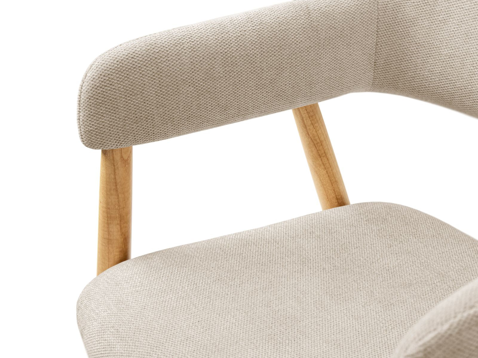 Adra Set of 2 Boucle Chairs, 56x59 cm
