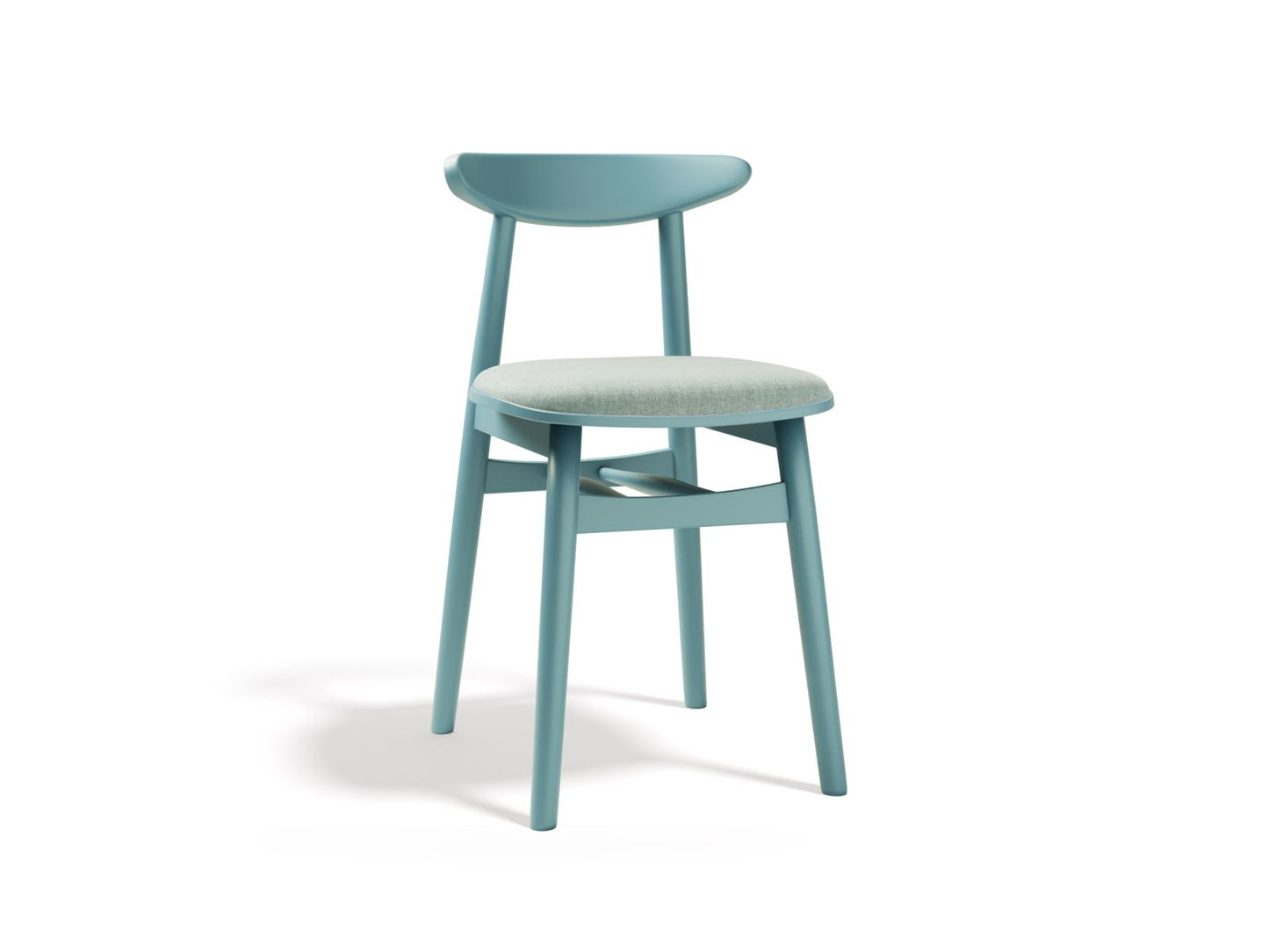 Bony Set Of 2 Chairs, 42x47 cm — Mint / Turquoise