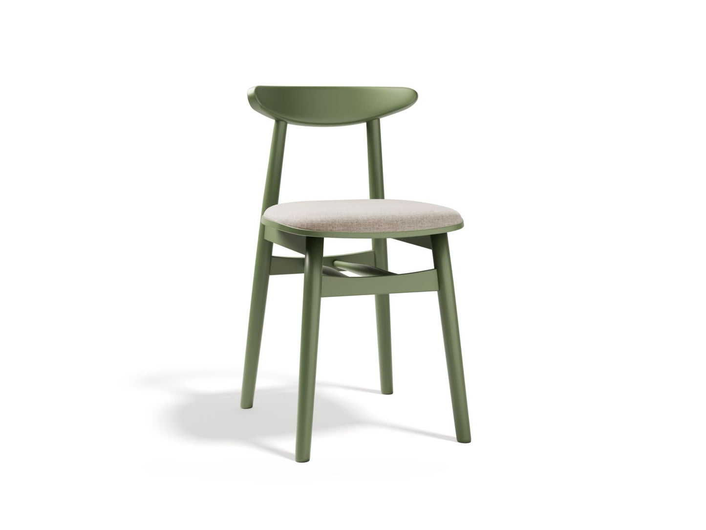 Bony Set Of 2 Chairs, 42x47 cm — Sand / Pale Green
