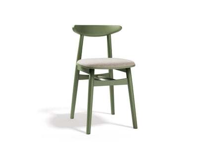 Bony Set Of 2 Chairs, 42x47 cm — Sand / Pale Green