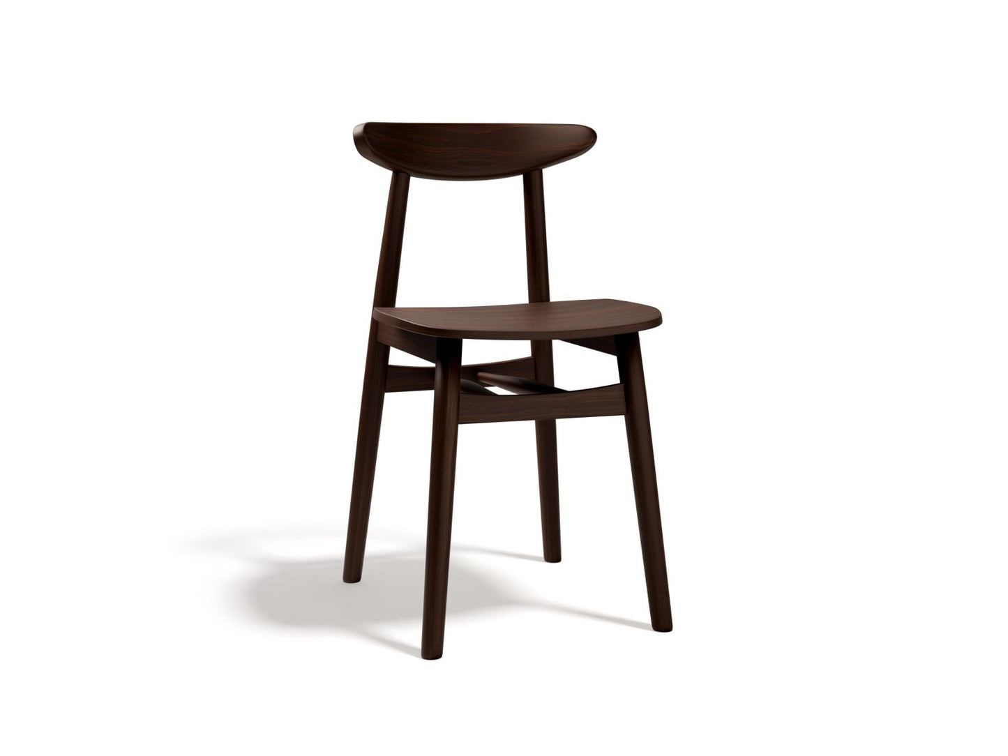 Elie Set Of 2 Chairs, 47x42 cm — Wenge