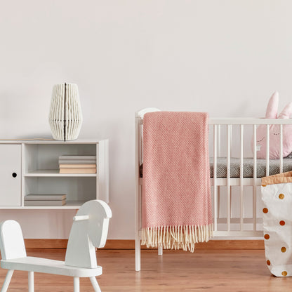 Wool & Wood Table Lamp — Cone