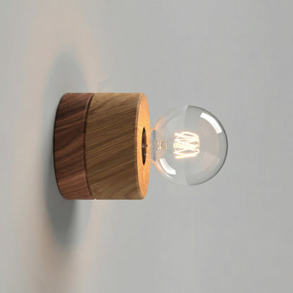 ALMUT 0239 Scandinavian Wood Wall Light Pine
