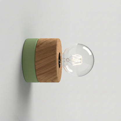 ALMUT 0239 Scandinavian Wood Wall Light Pine