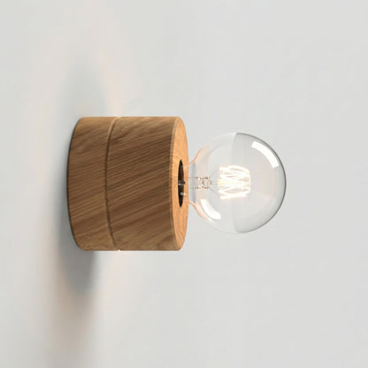 ALMUT 0239 Scandinavian Wood Wall Light Pine