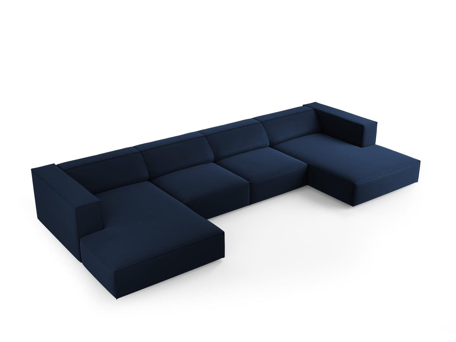 Arendal Panoramic Sofa (6 Seaters) - Velvet - Gallery image 4