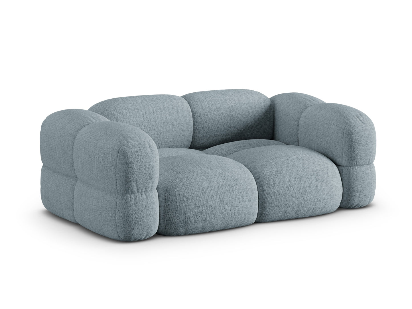 Loretto 3-Seater Sofa (3 Seats, 100x210x68) - Sorella Structured Fabric - Gallery image 6