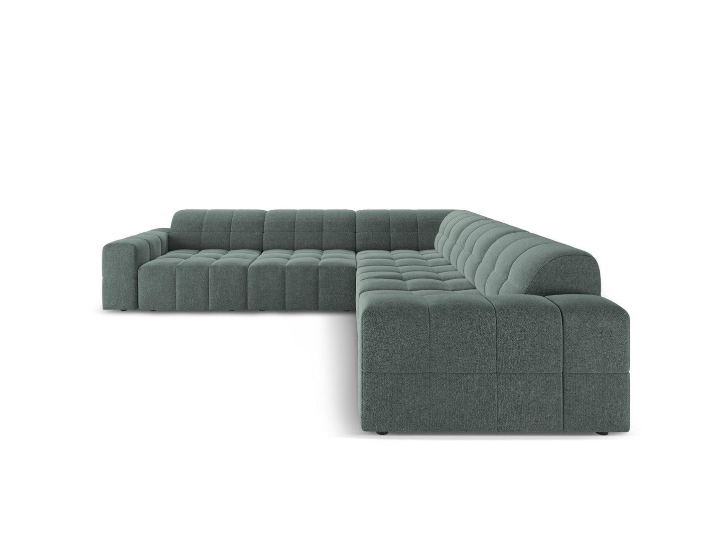 Chicago Symmetrical Corner Sofa (4 Seats, 285x285x78) - Haga Chenille - Gallery image 6