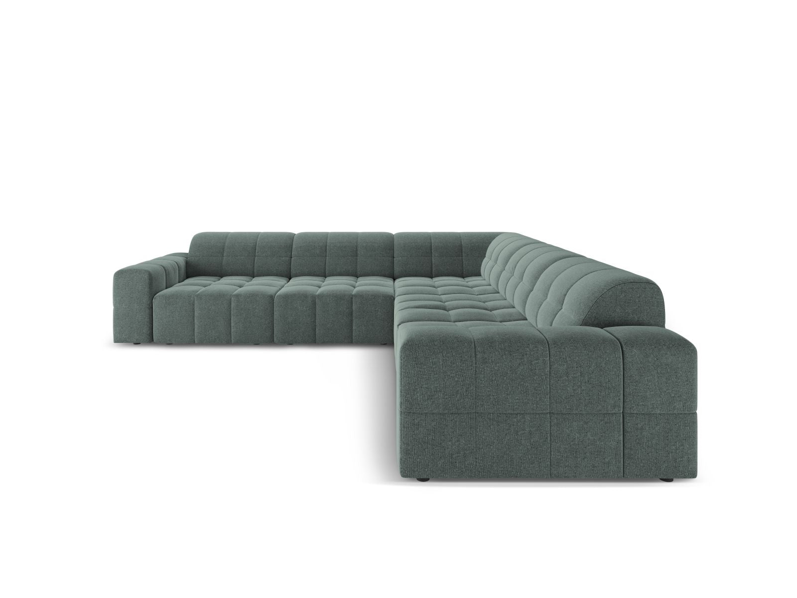 Chicago Symmetrical Corner Sofa (4 Seats, 285x285x78) - Haga Chenille - Gallery image 6