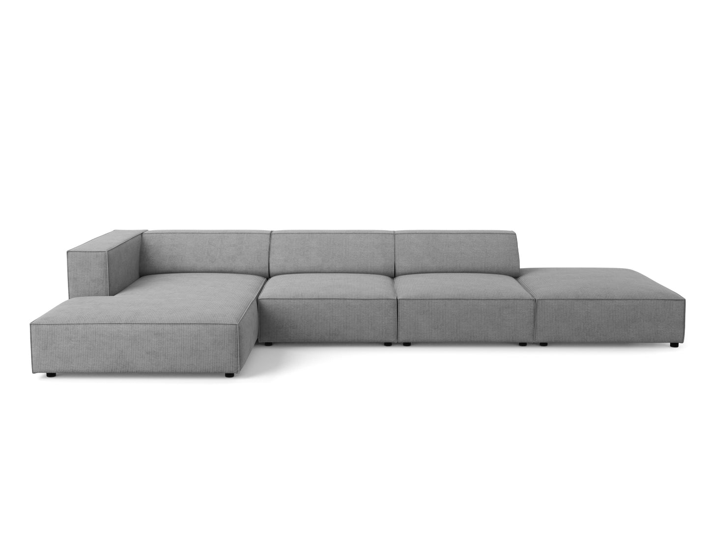 Arendal Corner Sofa Chenille with corduroy (5 Seaters)