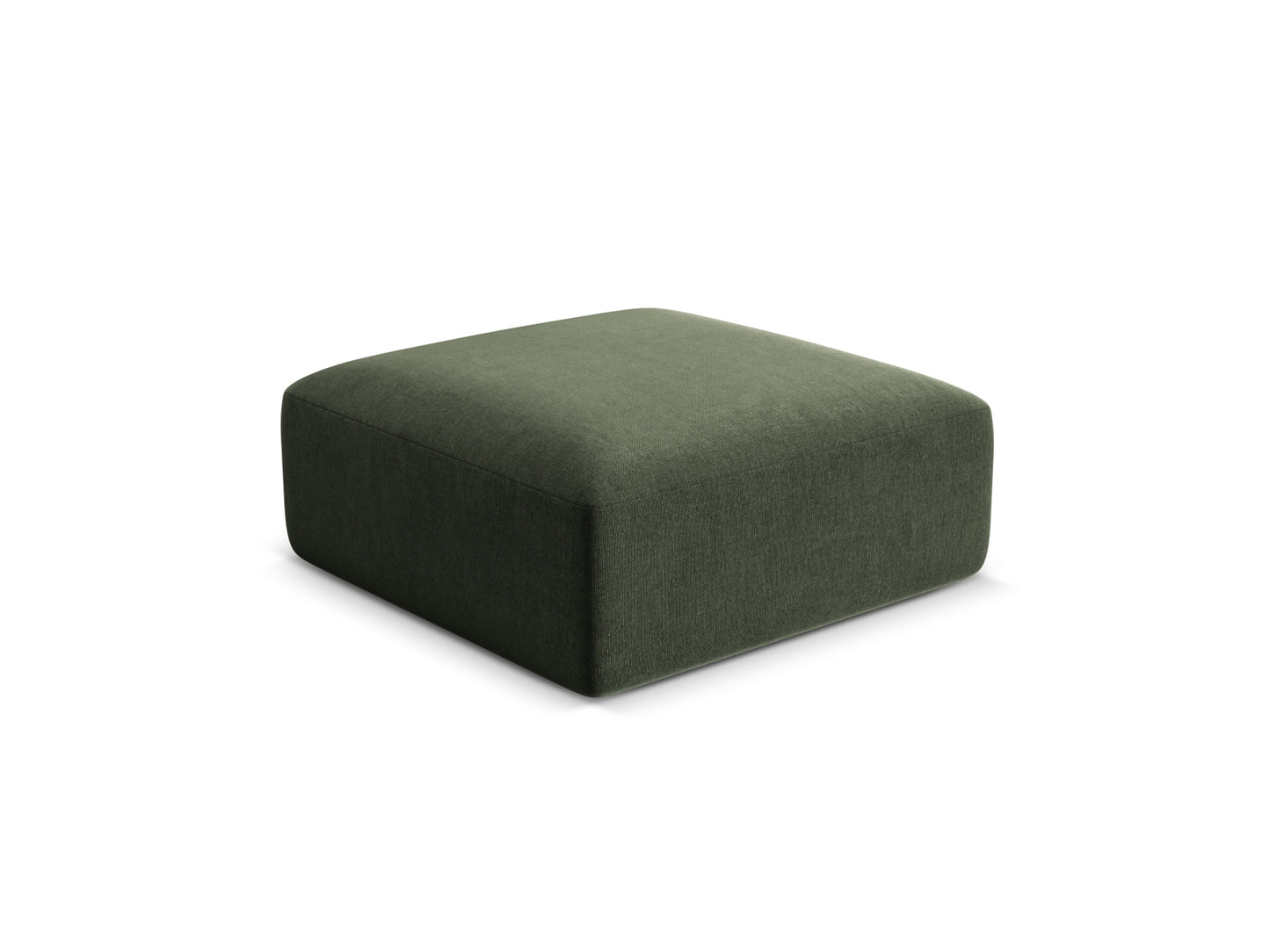 Campi Pouf (1 Seat, 90x90x40) - Velvet - Gallery image 4