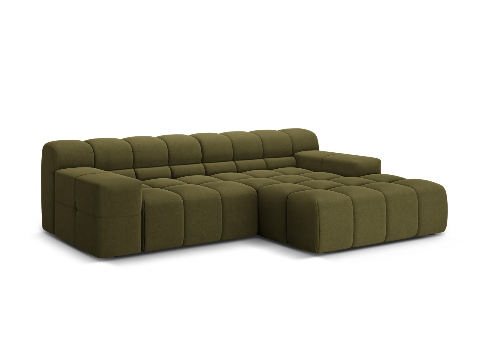 Hawaii Corner Sofa (2 Seats, 240x160x75) - Moly Structured Fabric - Gallery image 6