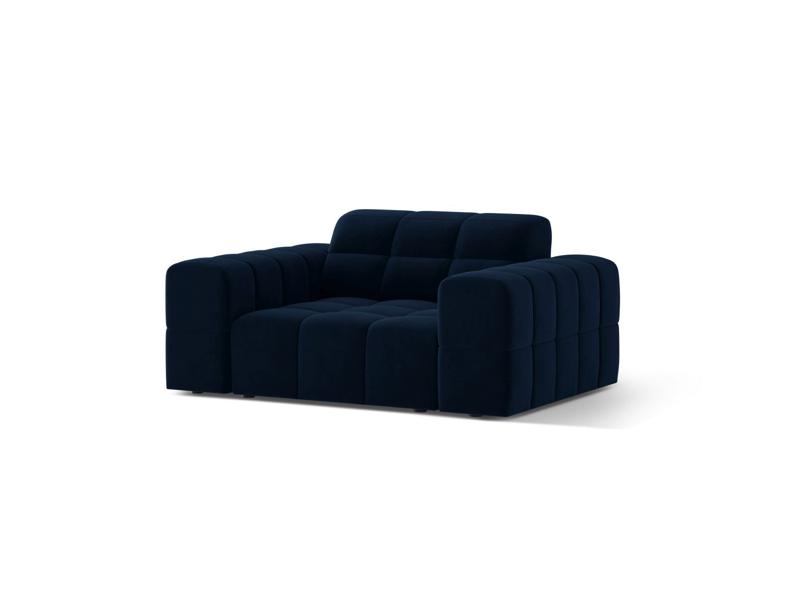Chicago Armchair (1 Seat, 132x102x78) - Bluvel Velvet - Gallery image 7
