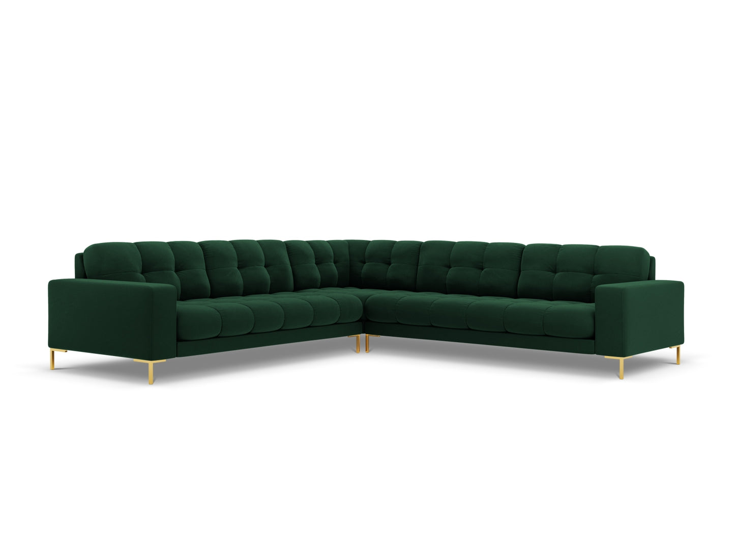 Bali Symmetrical Corner Sofa (6 Seats, 256x256x75) - Velvet - Gallery image 6