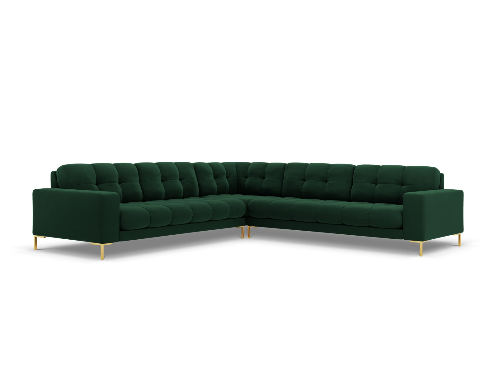 Bali Symmetrical Corner Sofa (6 Seats, 256x256x75) - Velvet - Gallery image 6