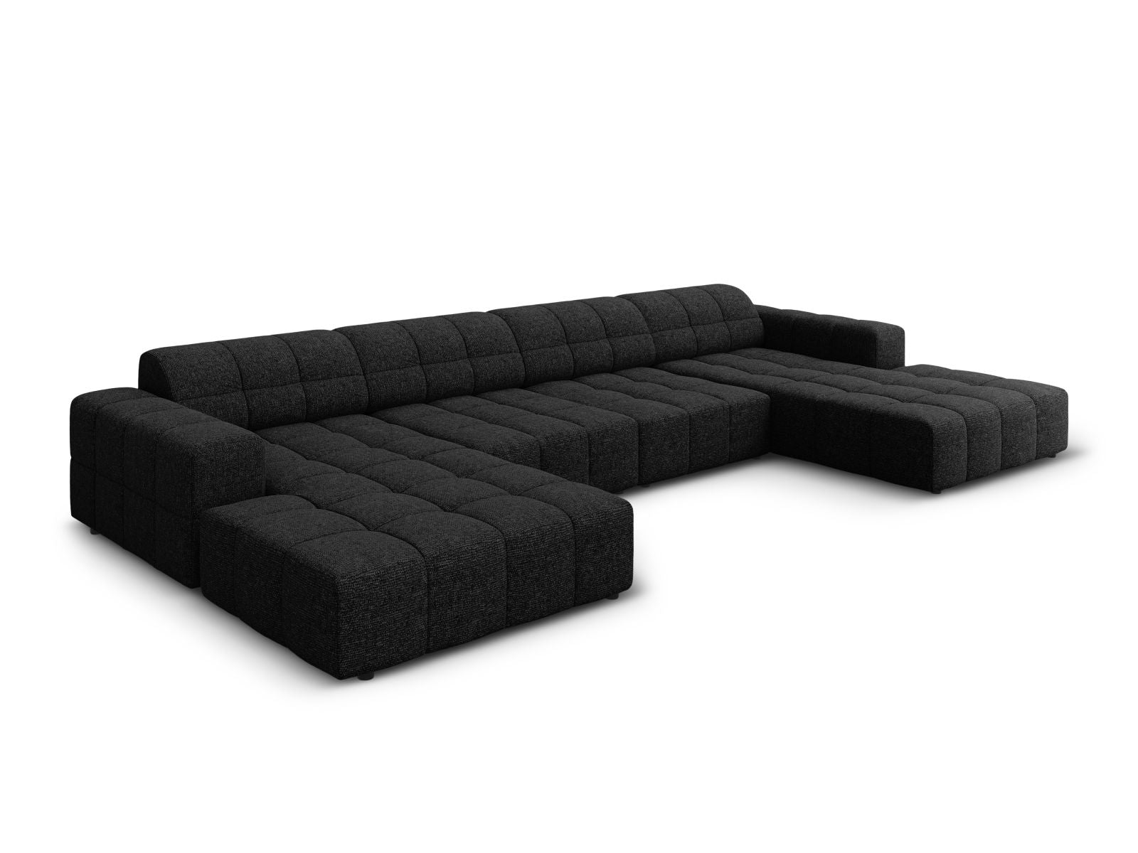 Chicago Panoramic Sofa (6 Seats, 375x167x78) - Haga Chenille - Gallery image 2