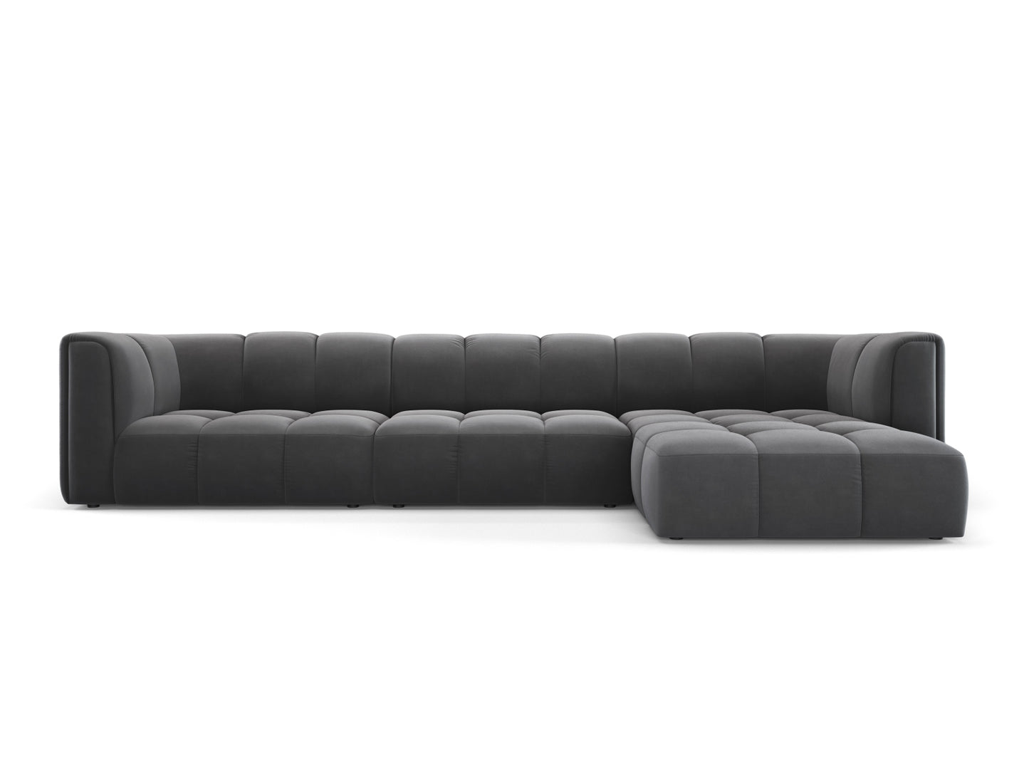 Moritz Corner Sofa - Left/Right (5 Seats, 316x160x70) - Bluvel Velvet