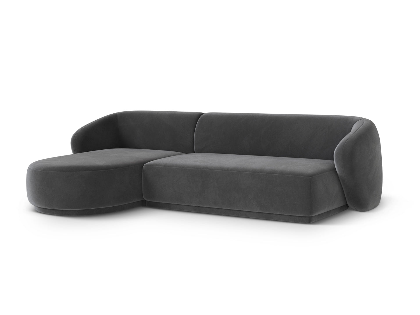 Gomera Corner Sofa (4 Seats, 260x155x74) - Salvador Velvet - Gallery image 3