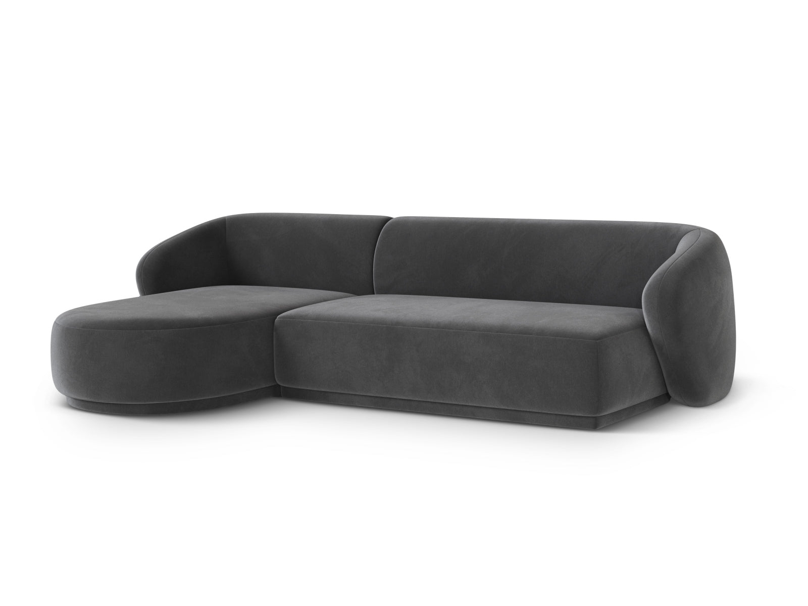Gomera Corner Sofa (4 Seats, 260x155x74) - Salvador Velvet - Gallery image 3