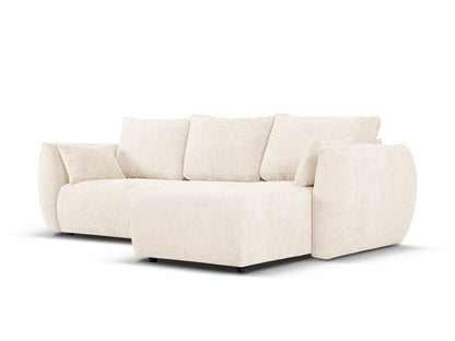 Matera Corner Sofa With Bed Function And Box - Left/Right (4 Seats, 253x173x86) - Haga Chenille - Gallery image 8