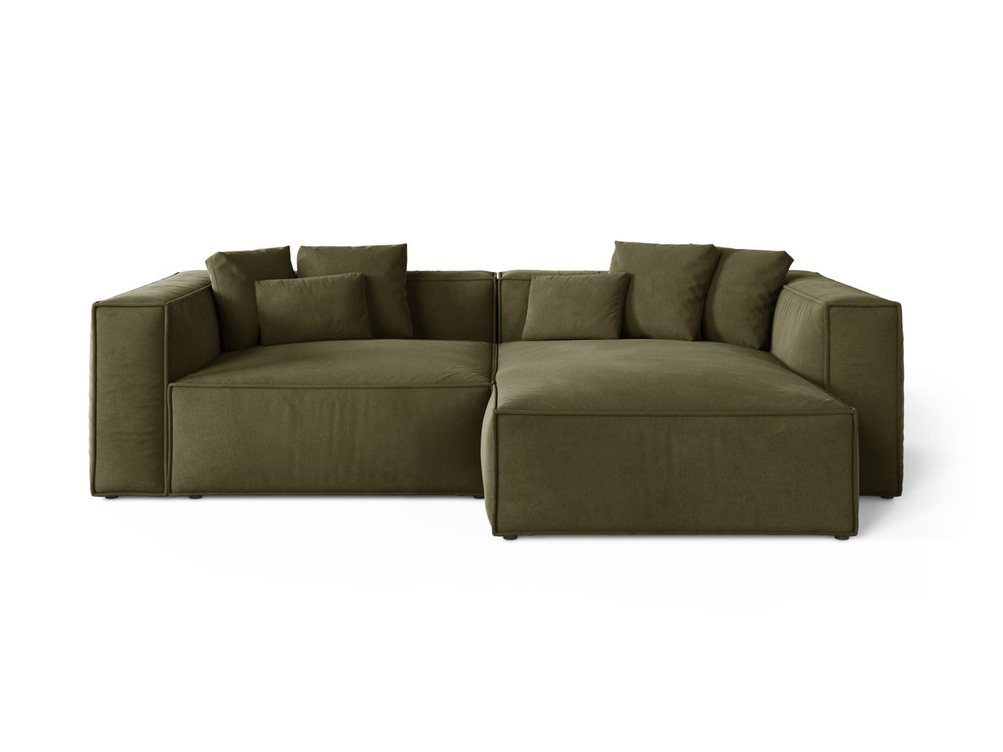 Aveiro Corner Sofa - Velvet