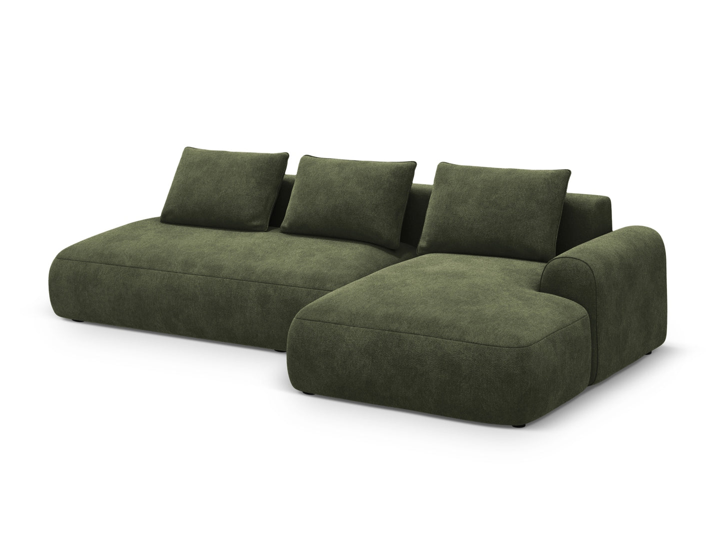 Calma Corner Sofa With Bed Function And Box (5 Seats, 275x142x84) - Velvet - Gallery image 6