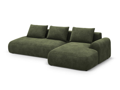 Calma Corner Sofa With Bed Function And Box (5 Seats, 275x142x84) - Velvet - Gallery image 6