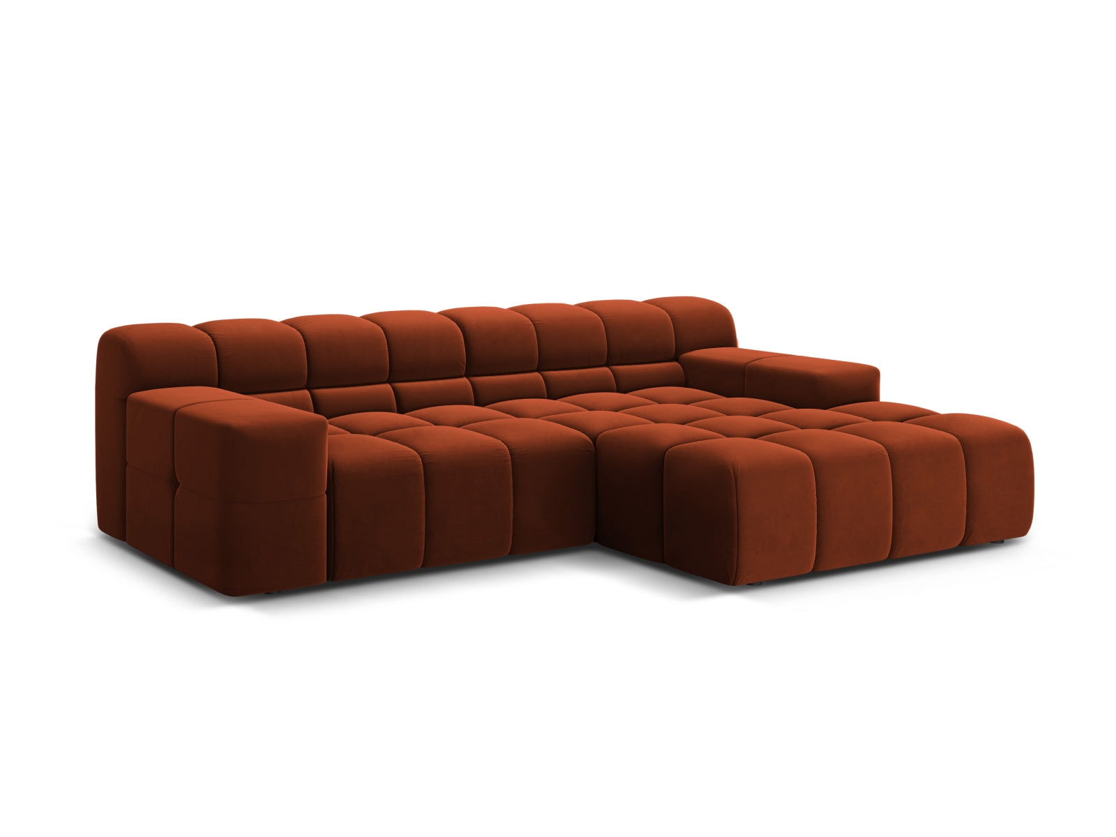 Hawaii Corner Sofa (2 Seats, 240x160x75) - Magic Velvet Velvet - Gallery image 2