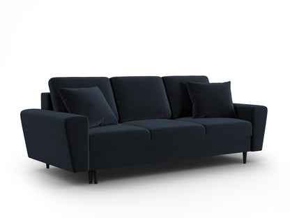 Kyoto Sofa With Bed Function And Box (3 Seats, 235x100x88) - Riviera Velvet - Gallery image 3