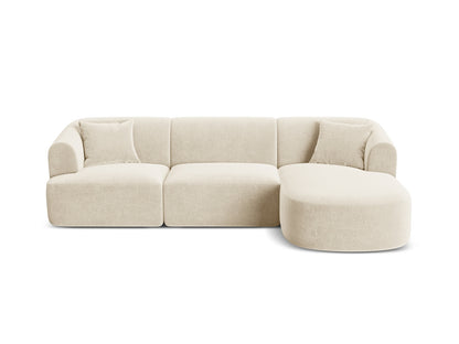 Campi Modular Corner Sofa (4 Seats, 256x156x70) - Velvet
