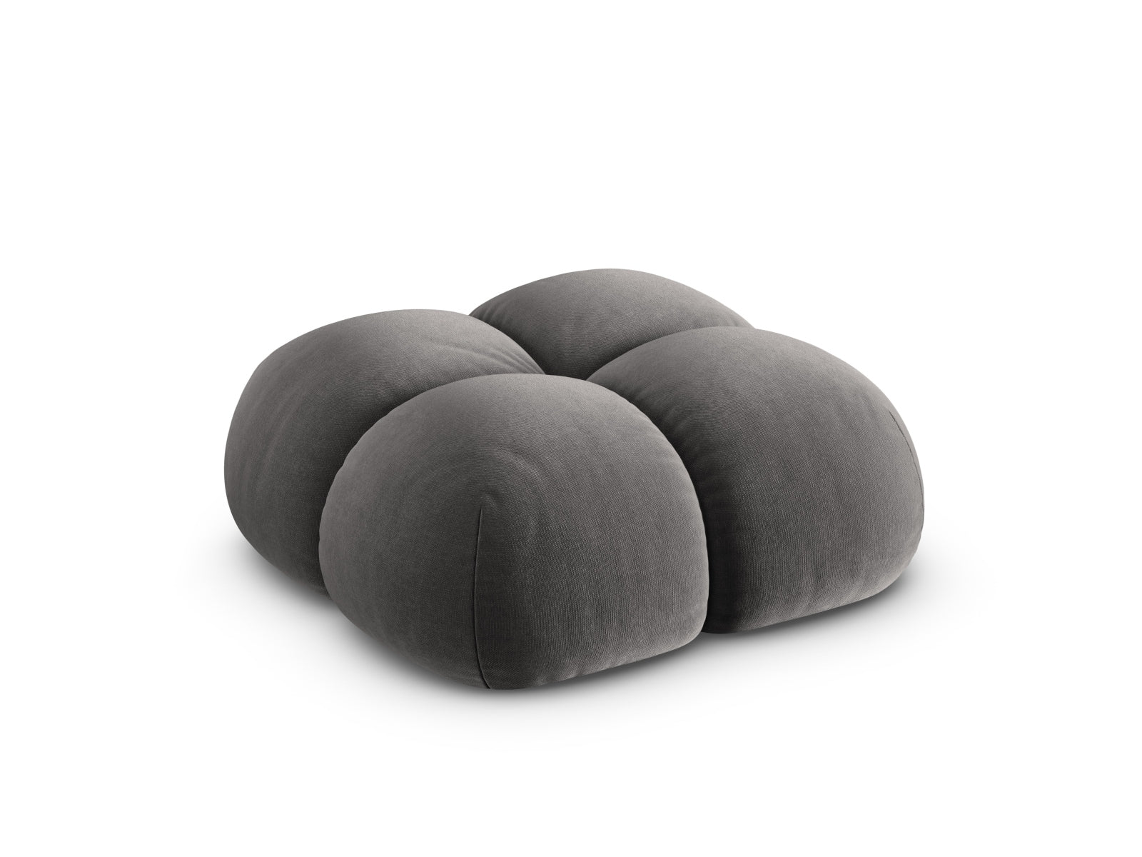 Loretto Pouf (1 Seat, 90x90x40) - Vogue Velvet - Gallery image 5