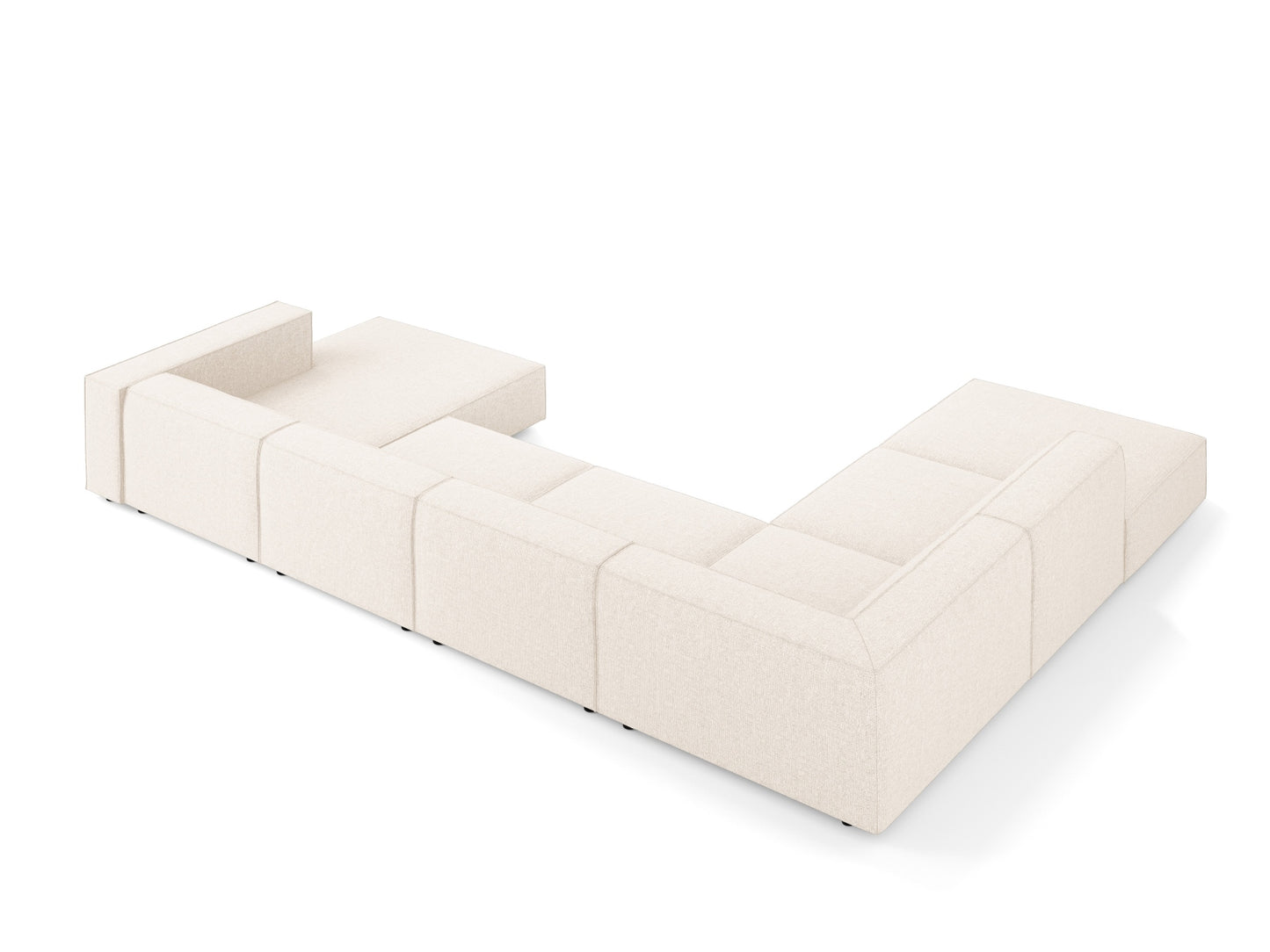 Arendal Panoramic Corner Sofa (7 Seaters) - Chenille - Gallery image 1