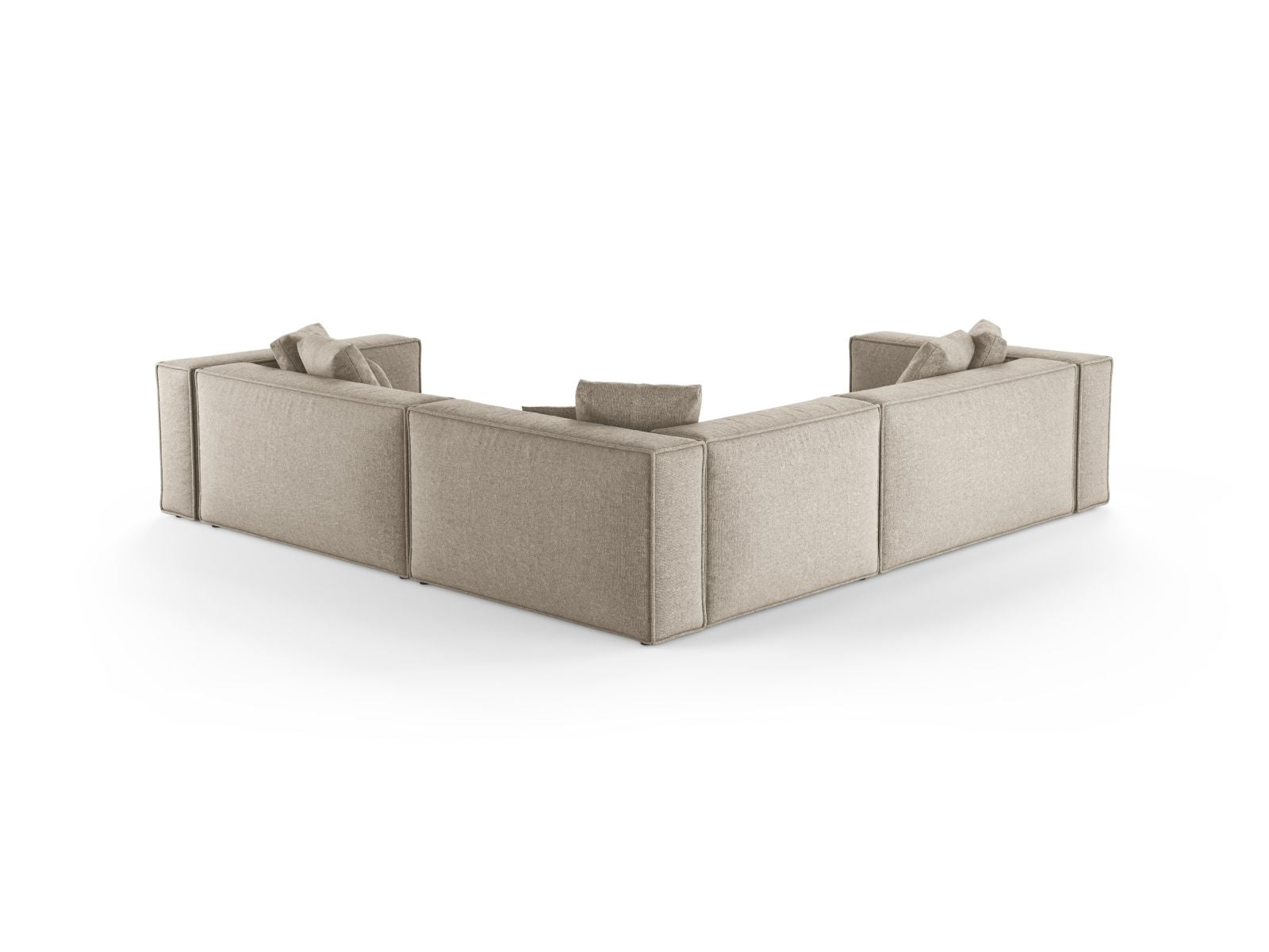 Aveiro Corner Sofa - Chenille - Chenille - Gallery image 5