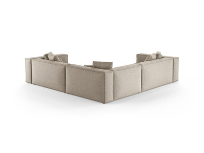 Aveiro Corner Sofa - Chenille - Chenille - Gallery image 5