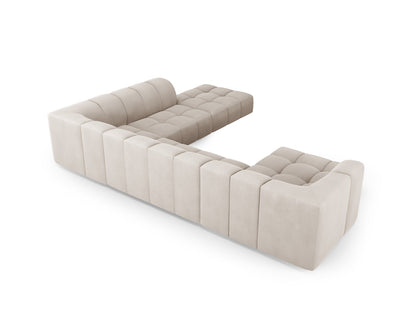 Moritz Panoramic Corner Sofa - Left/Right (7 Seats, 329x276x70) - Rebel Chenille - Gallery image 2