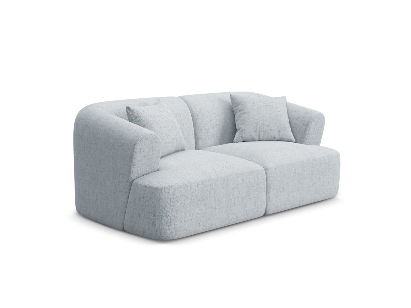 Campi Modular Sofa (2 Seats, 180x90x70) - Structured Fabric - Gallery image 5