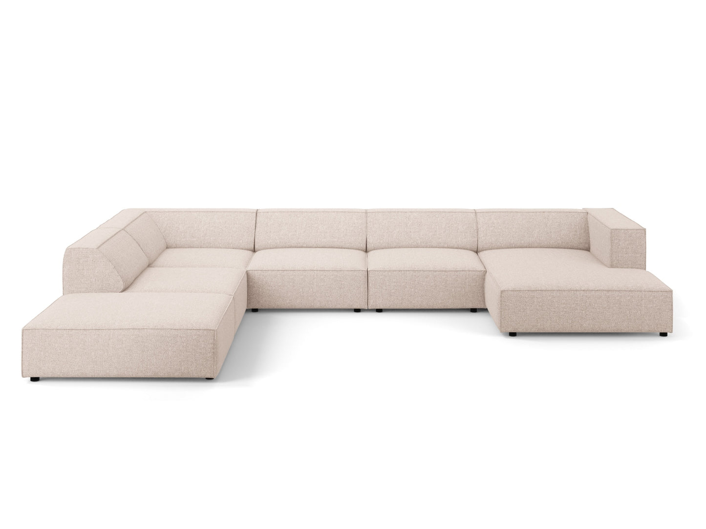 Arendal Panoramic Corner Sofa Chenille (7 Seaters)