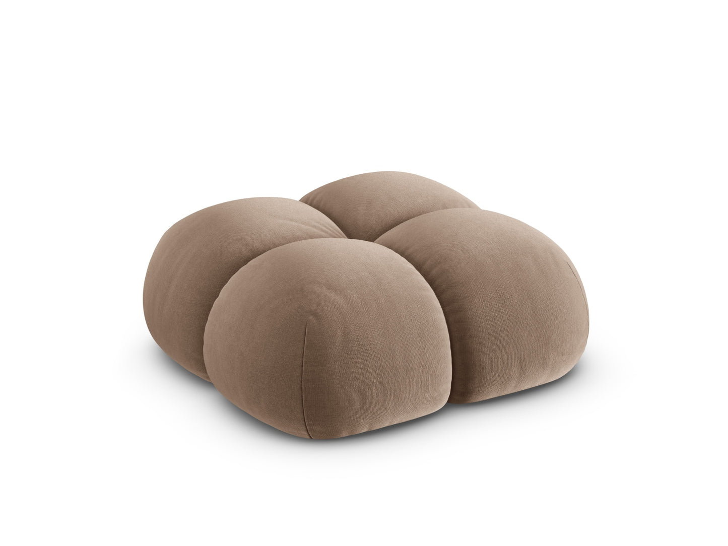 Loretto Pouf (1 Seat, 90x90x40) - Vogue Velvet - Gallery image 2