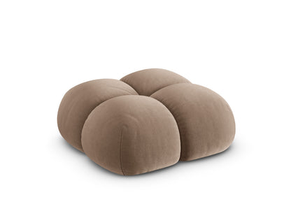 Loretto Pouf (1 Seat, 90x90x40) - Vogue Velvet - Gallery image 2