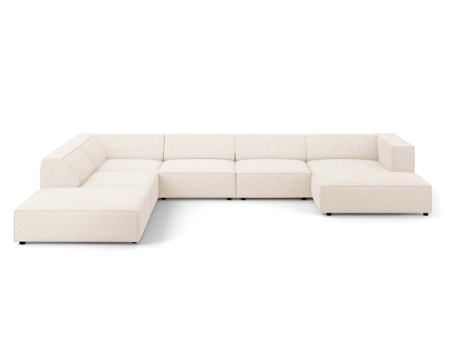 Arendal Panoramic Corner Sofa Chenille (7 Seaters)