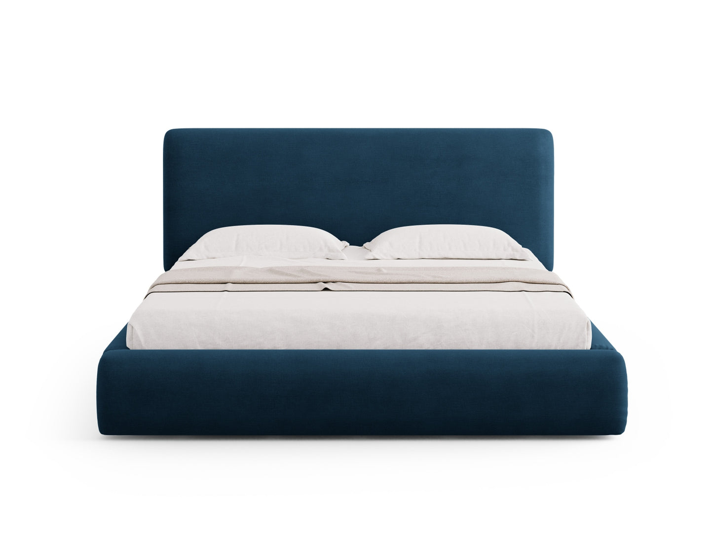 Colonel Storage Bed With Headboard - Rebel Chenille - Gallery image 7