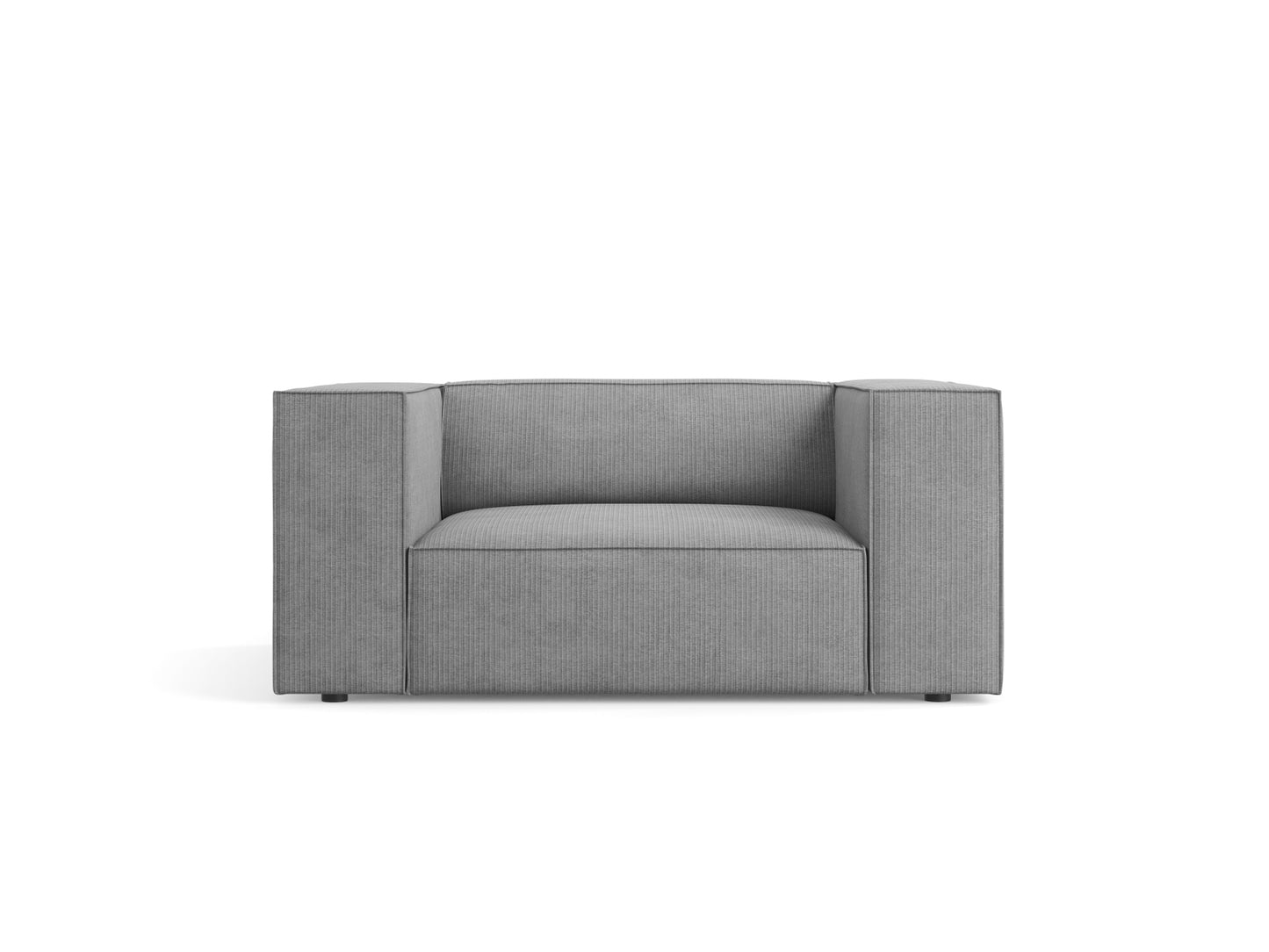 Arendal Armchair  Chenille with corduroy