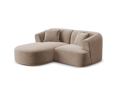 Campi Modular Corner Sofa (3 Seats, 180x156x70) - Velvet - Gallery image 4