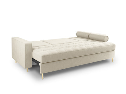 Aspen Sofa with Bed Function and Box (3 Seaters) - Structured Fabric - Structured Fabric - Gallery image 3