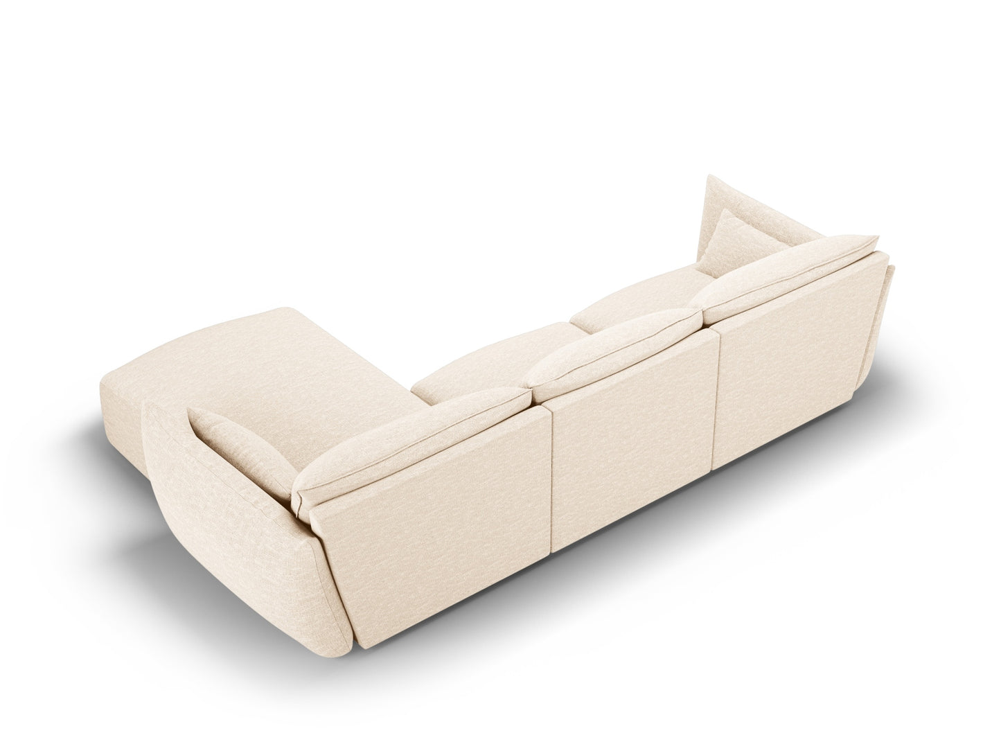 Matera Corner Sofa - Left/Right (4 Seats, 308x171x85) - Haga Chenille - Gallery image 6