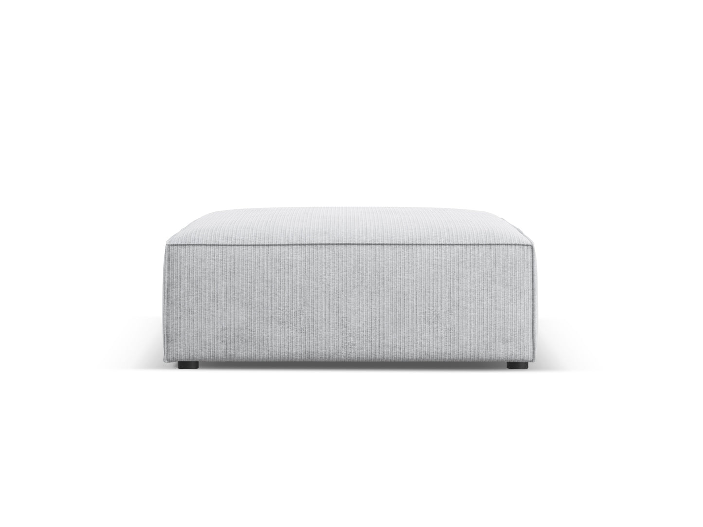 Arendal Pouf Chenille with corduroy effect