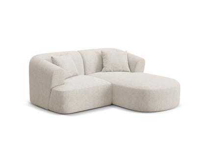 Campi Modular Corner Sofa (3 Seats, 180x156x70) - Structured Fabric - Gallery image 1