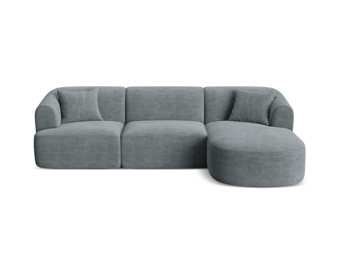 Campi Modular Corner Sofa (4 Seats, 256x156x70) - Corduroy