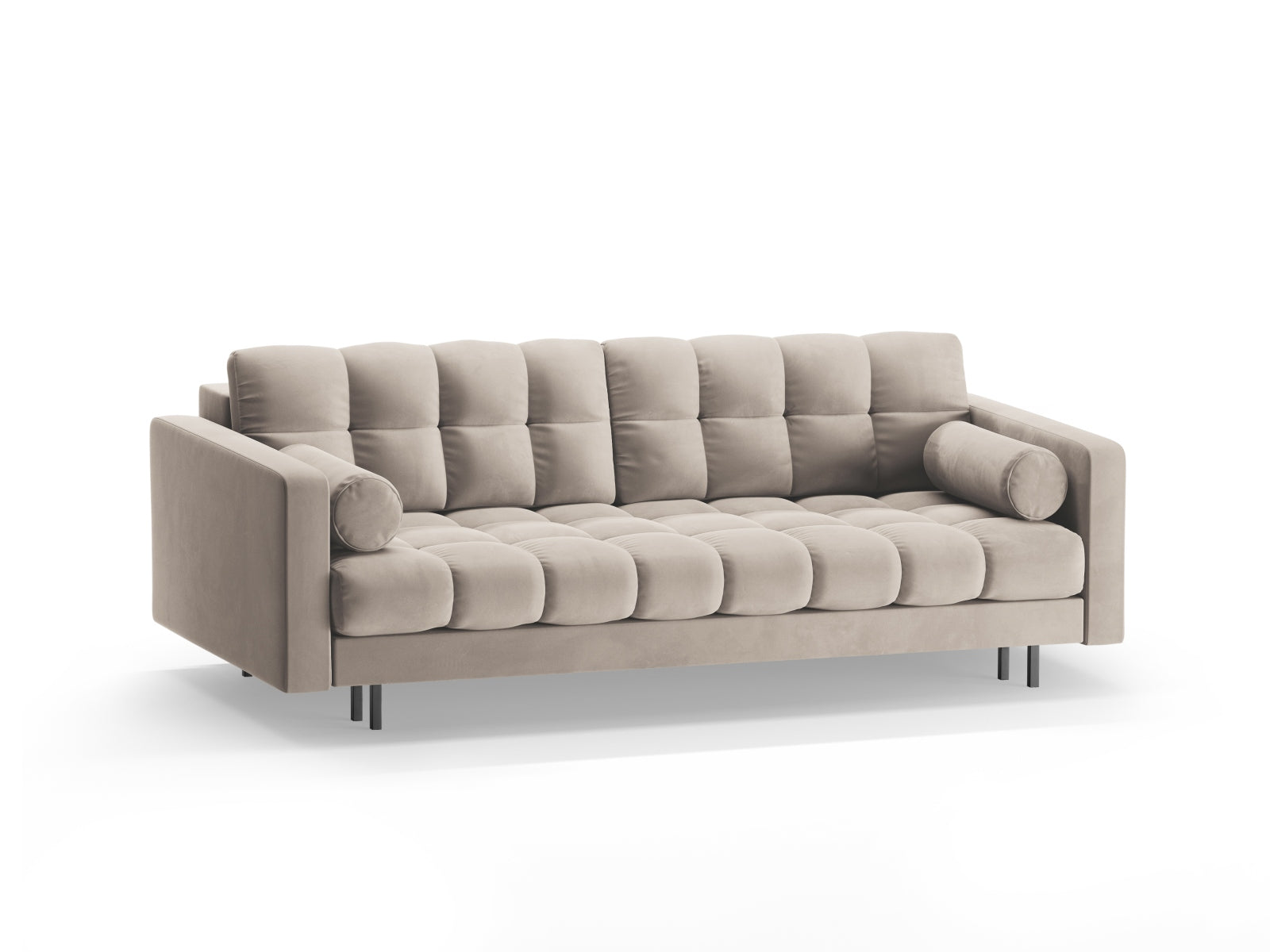Bali Sofa With Bed Function And Box (3 Seats, 222x84x105) - Velvet - Gallery image 2